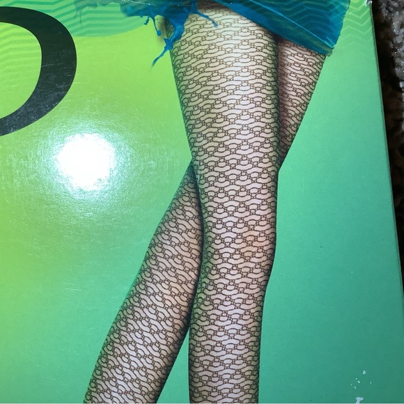 Pretty Polly mesh wave tights, color nude, One Size - Picture 3 of 12